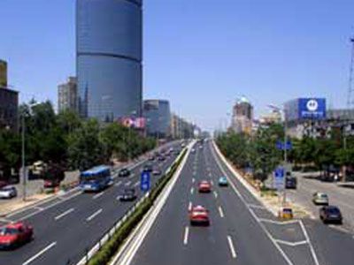 北京三环路改造东三环段